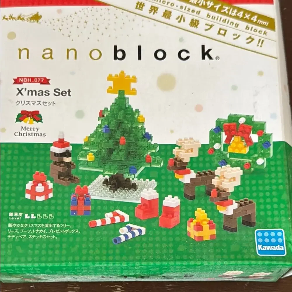 Nanoblock | X'mas Set - Festive Multicolor Building Blocks NIB